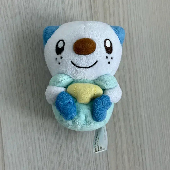 [BUNJANG] Pokemon Petite Pastel Oshawott Mascot Plush Doll / 포켓몬스터 포켓몬 쁘띠파스텔 수댕이 마스코트 고전 인형 양도 판매
