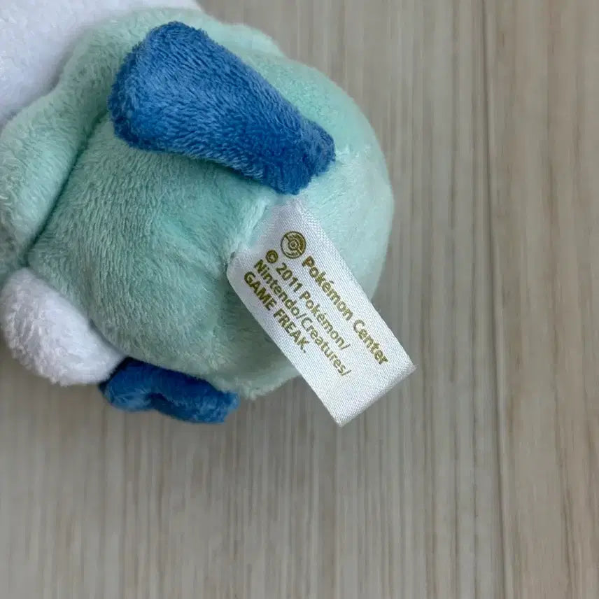 [BUNJANG] Pokemon Petite Pastel Oshawott Mascot Plush Doll / 포켓몬스터 포켓몬 쁘띠파스텔 수댕이 마스코트 고전 인형 양도 판매