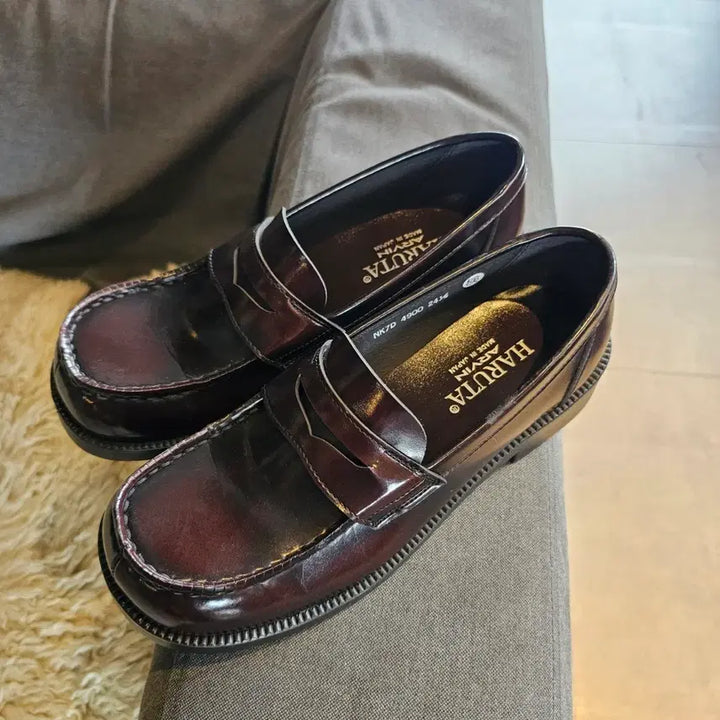 [BUNJANG] Jamaica Loafer Shoes / 245 하루타 스퀘어 토 페니 자메이카 로퍼 구두