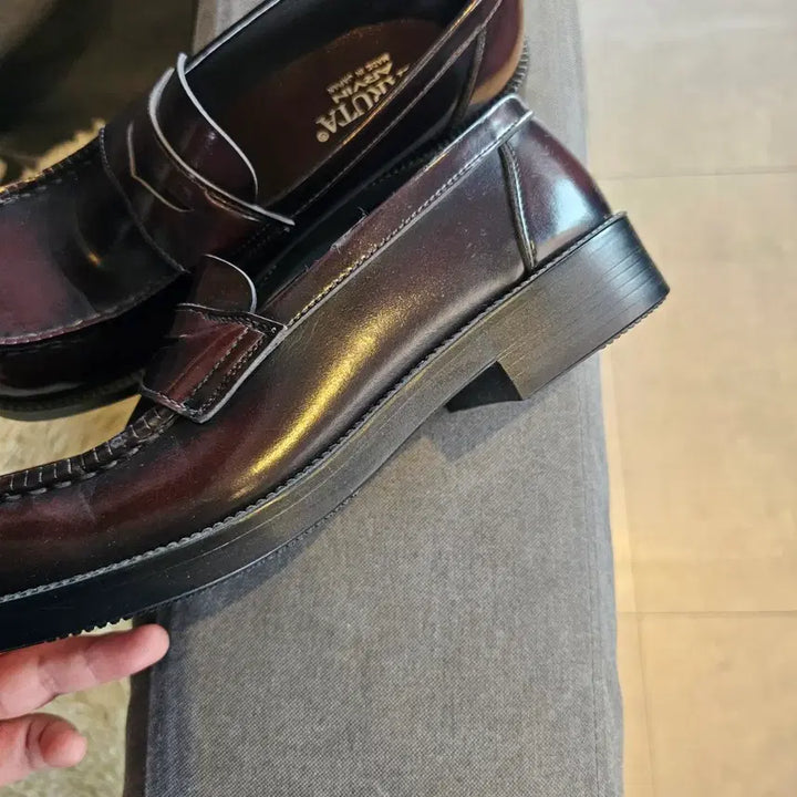 [BUNJANG] Jamaica Loafer Shoes / 245 하루타 스퀘어 토 페니 자메이카 로퍼 구두