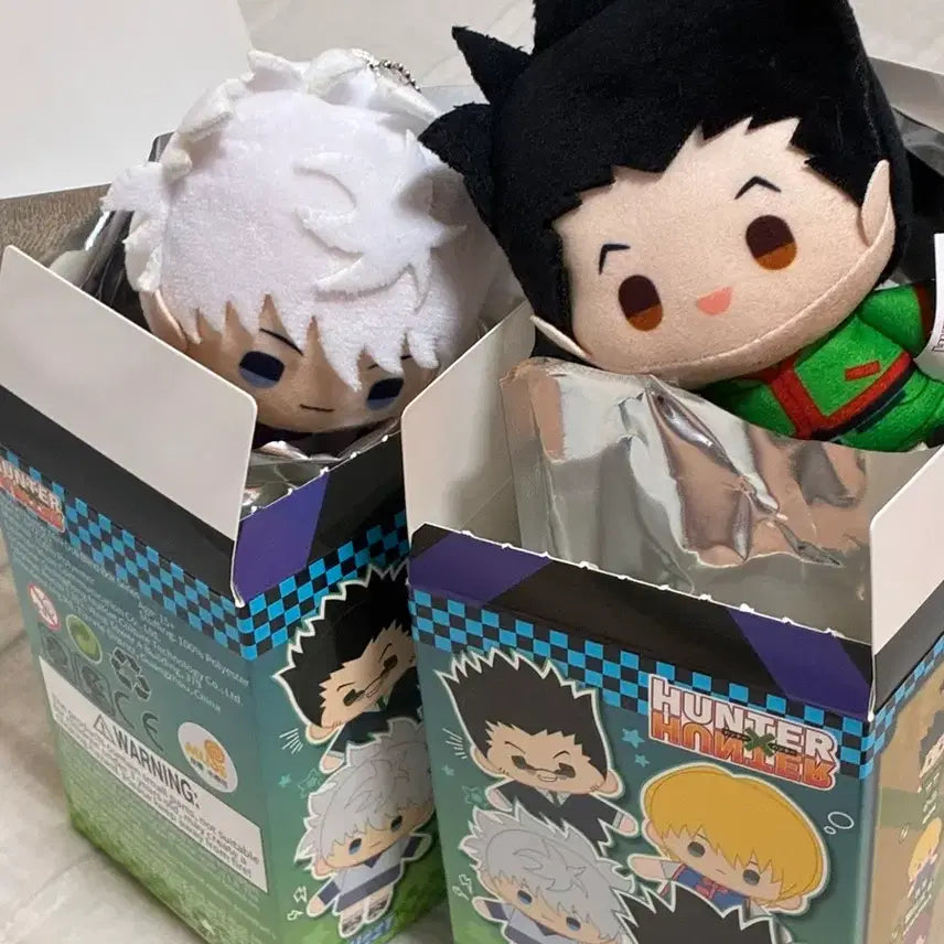 [BUNJANG] Hunter x Hunter Gon &amp; Killua Nui Doll Set / (오늘까지만 이 가격) 헌터헌터 곤 키르아 눌셋 누이 인형