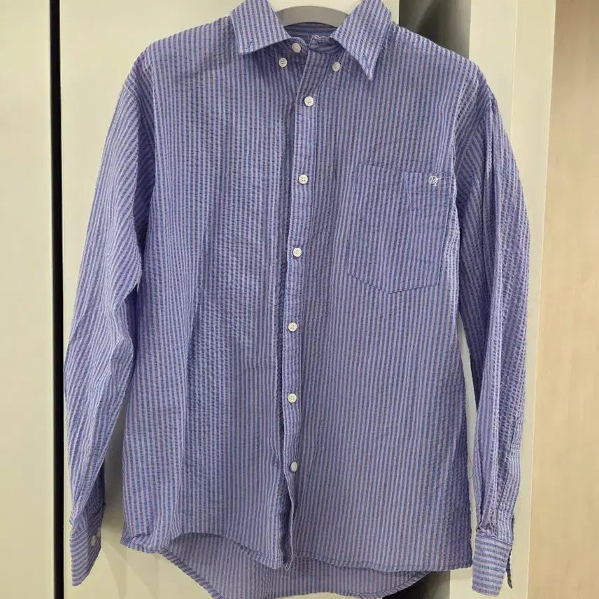 [SOLD OUT] M) 던스트 유니섹스 시어서커 스트라이프 셔츠