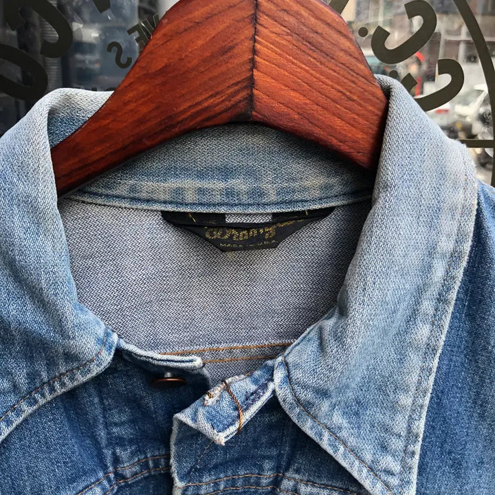 [BUNJANG] Vintage 70s Wrangler 124MJ-M Denim Jacket / 70s Wrangler 124mj-M