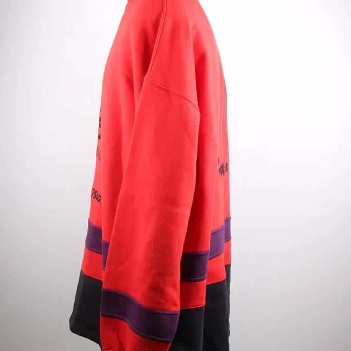 [BUNJANG] Balenciaga BB Embroidered Half-Zip Turtleneck Sweatshirt L / 발렌시아가 BB 자수 반집업 터틀넥 맨투맨 L