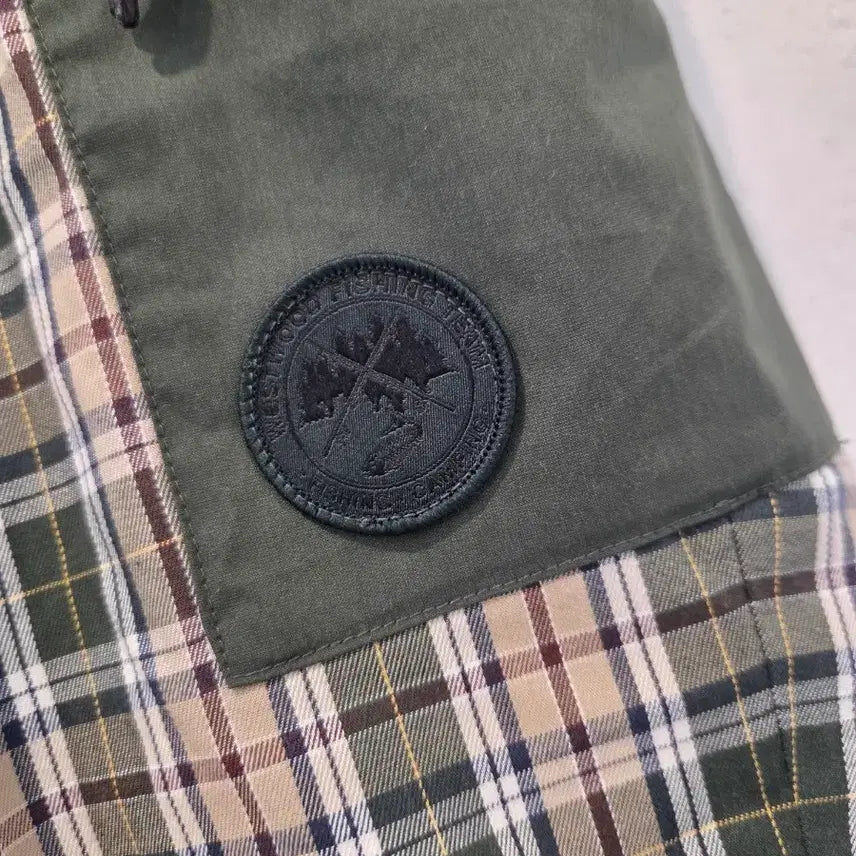 [BUNJANG] Westwood Check Pattern Cargo Shorts with Belt / 웨스트우드 체크 패턴 벨트 반바지 카고 반바지