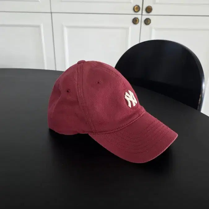 [BUNJANG] MLB New York Yankees Burgundy Baseball Cap / MLB 뉴욕 양키스 볼캡 버건디 XS-S