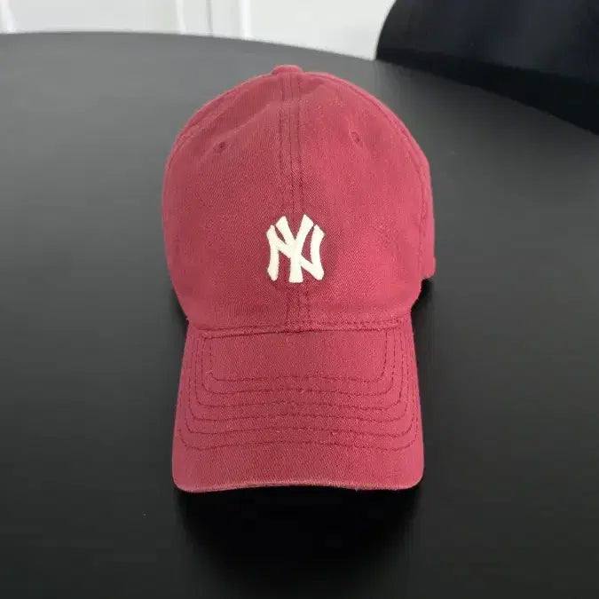 [BUNJANG] MLB New York Yankees Burgundy Baseball Cap / MLB 뉴욕 양키스 볼캡 버건디 XS-S