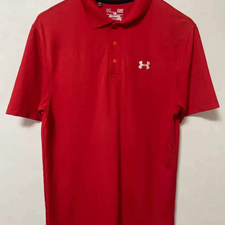 [BUNJANG] Under Armour Functional Spandex Short-Sleeve Polo Shirt / 95-100 언더아머 기능성 스판 반팔 카라티 정품