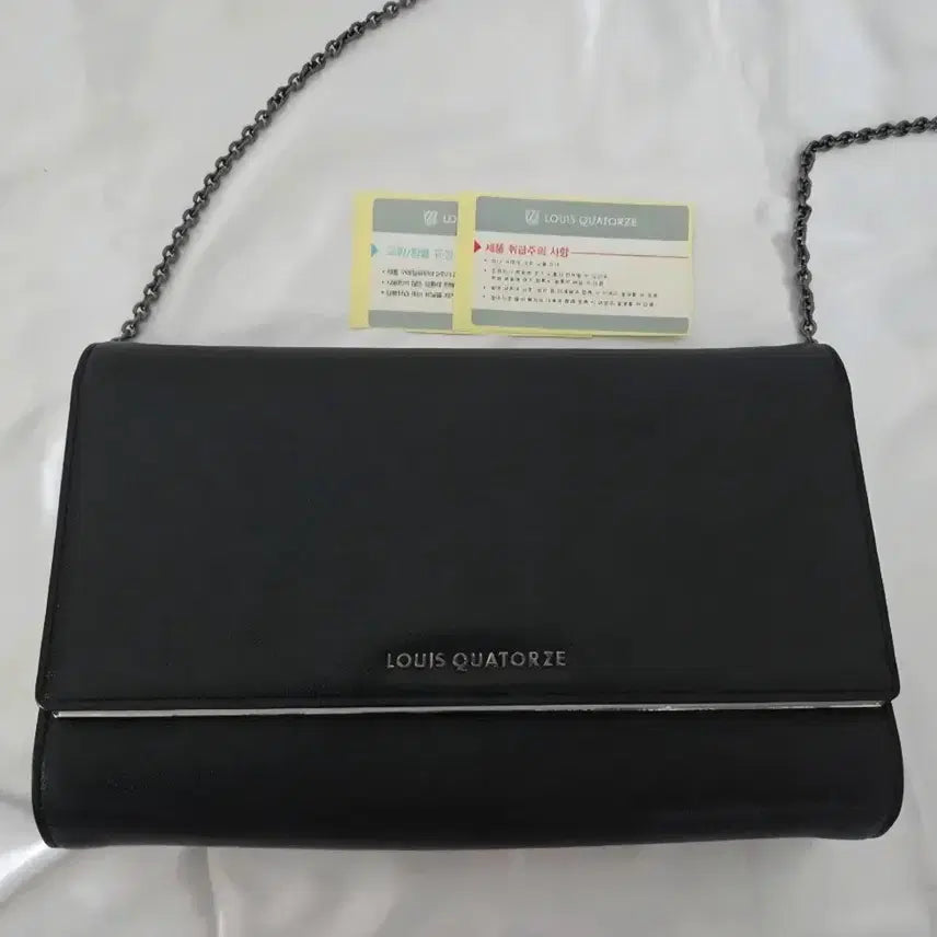 [BUNJANG] Louis Quatorze Chain Clutch Bag / 루이까또즈 체인 클러치백 (정품 /상태좋음)
