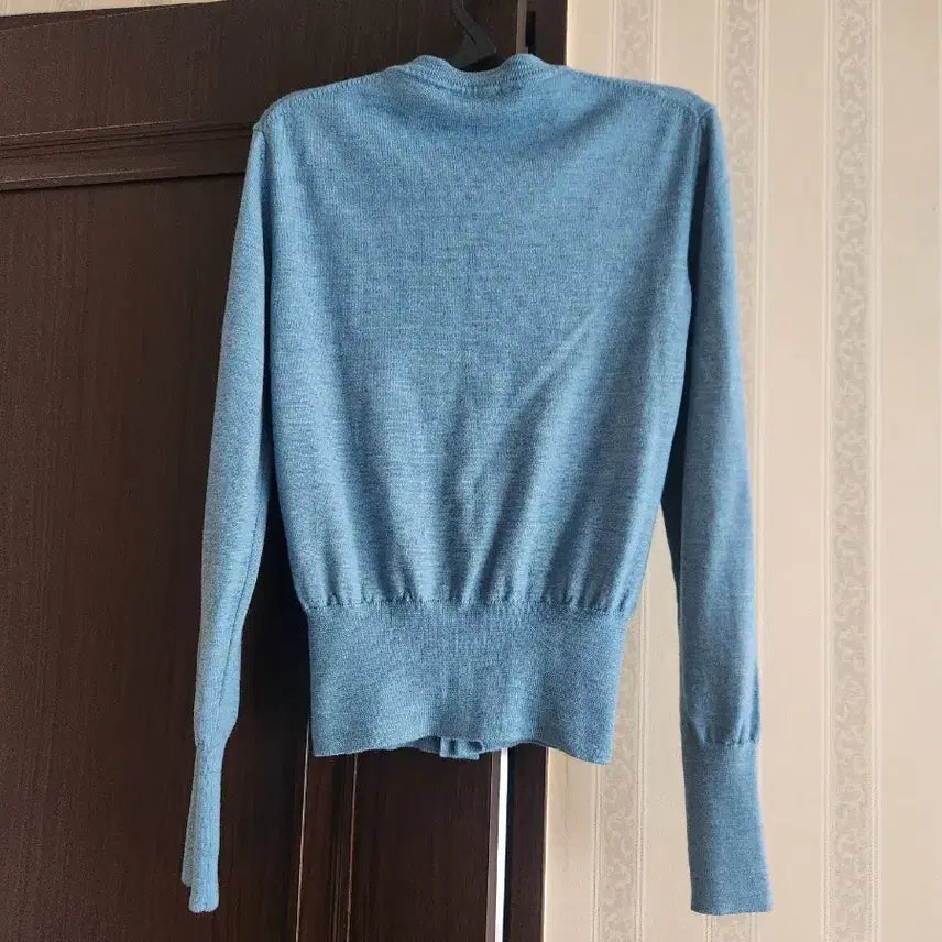 [BUNJANG] Vivienne Westwood Cardigan Sky Blue / 비비안웨스트우드 가디건