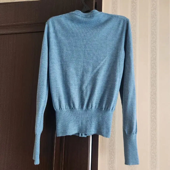 [BUNJANG] Vivienne Westwood Cardigan Sky Blue / 비비안웨스트우드 가디건