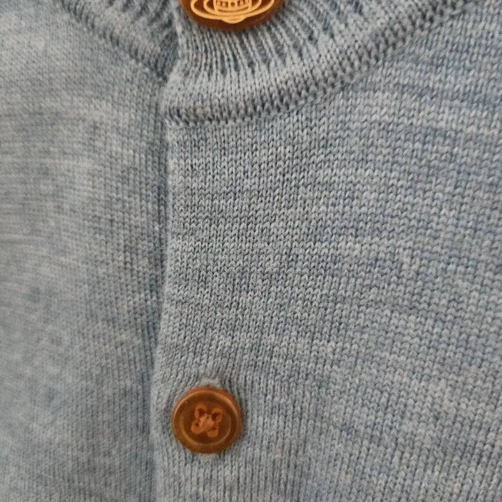 [BUNJANG] Vivienne Westwood Cardigan Sky Blue / 비비안웨스트우드 가디건