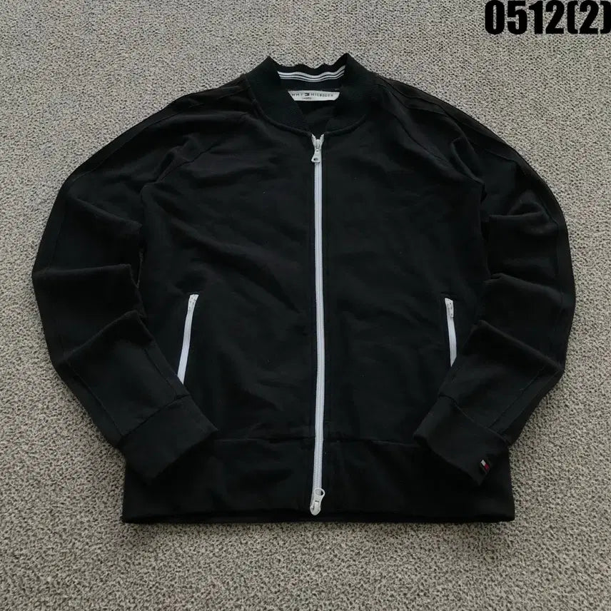 [BUNJANG] Tommy Hilfiger Black Zip-Up Jacket (S) / 타미힐피거 블랙 집업 자켓 s