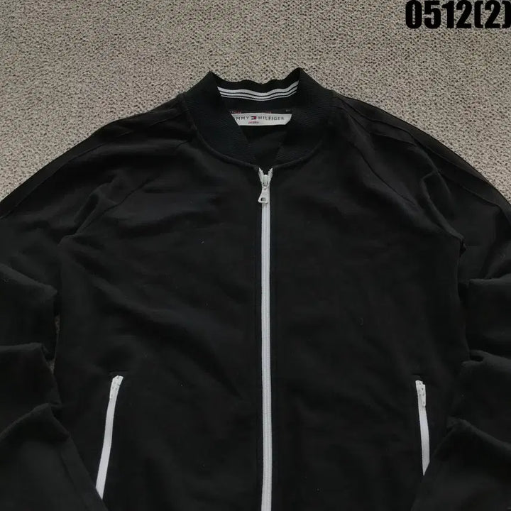 [BUNJANG] Tommy Hilfiger Black Zip-Up Jacket (S) / 타미힐피거 블랙 집업 자켓 s
