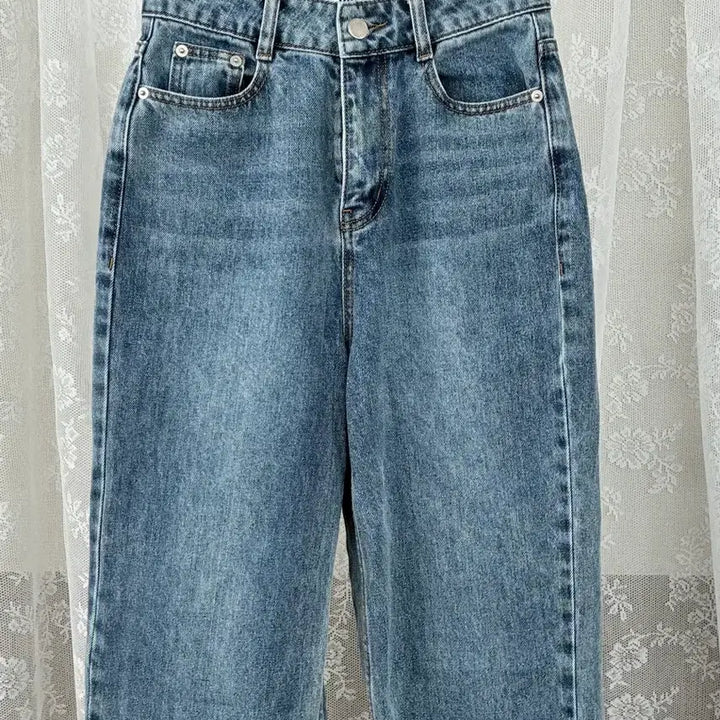 [BUNJANG] OIOI Wide Straight Denim Pants / XS) OIOI 오아이오아이 와이드 데님 팬츠