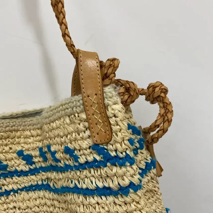 [BUNJANG] Takaneco Lapu-Lapu Raffia Shoulder Bag / lapu-lapu by Takaneco 라피아 숄더백