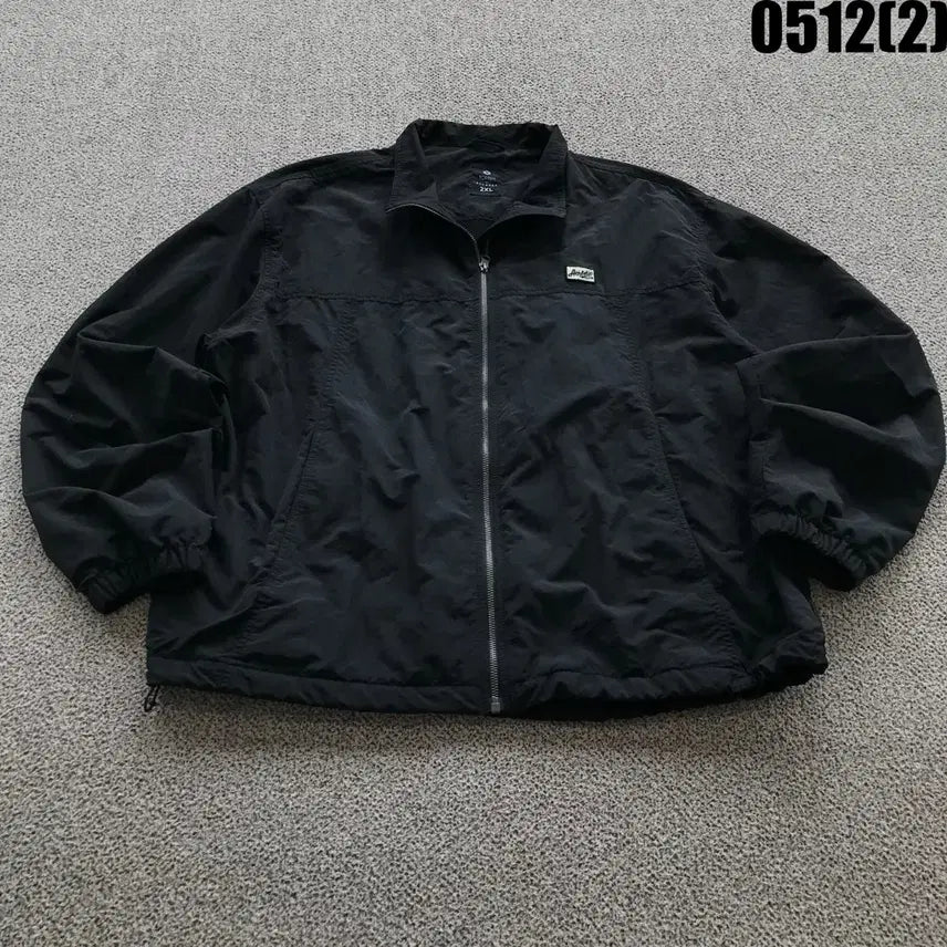 [BUNJANG] Topten Black Windbreaker Jacket 2XL / 탑텐 블랙 바람막이 자켓 2XL