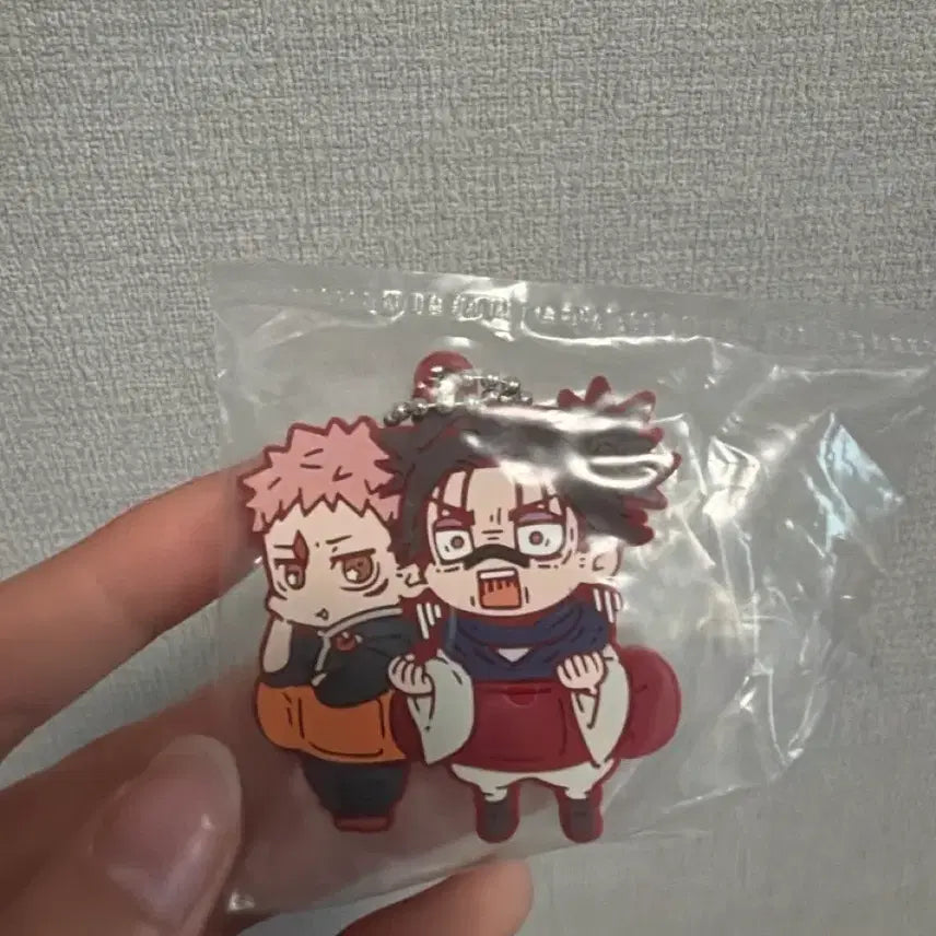 [BUNJANG] Choso Itadori "Enraged" Gacha Rubber Keychain / 개빡친 쵸소우 이타도리 고무 키링 가챠
