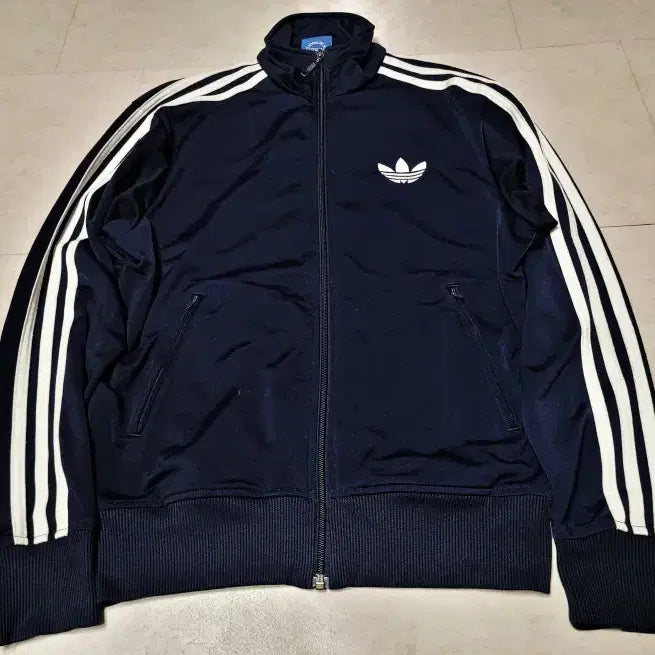 [BUNJANG] Adidas Firebird Track Jacket Navy / 아디다스 구파이어버드 네이비져지 90 폴1330