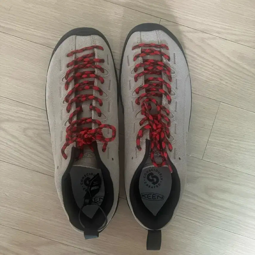 [BUNJANG] KEEN Jasper Sneakers Light Grey 265 / 킨제스퍼 스니커즈 라이트 그레이 265