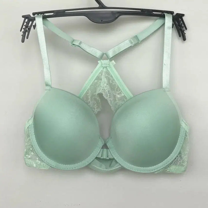 [BUNJANG] Mint Front-Hook Bra (Used) / 앞후크 민트 브라 (중고)