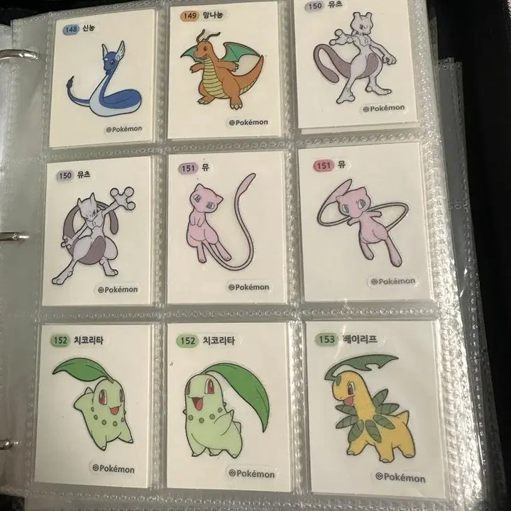 [BUNJANG] Pokemon Stickers Full Set / 포켓몬띠부띠부씰 전종