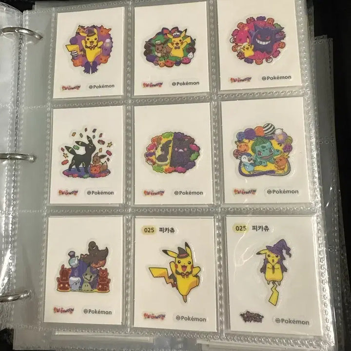 [BUNJANG] Pokemon Stickers Full Set / 포켓몬띠부띠부씰 전종