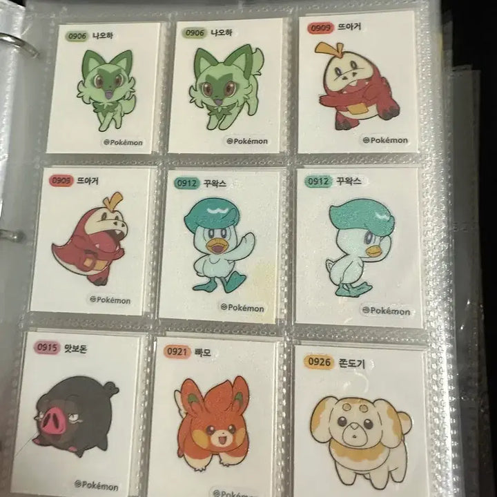 [BUNJANG] Pokemon Stickers Full Set / 포켓몬띠부띠부씰 전종