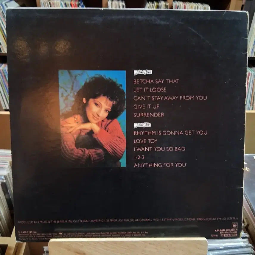 [BUNJANG] Gloria Estefan Let It Loose LP / 남미 팝 여왕 글로리아 에스테판 Let It Loose LP