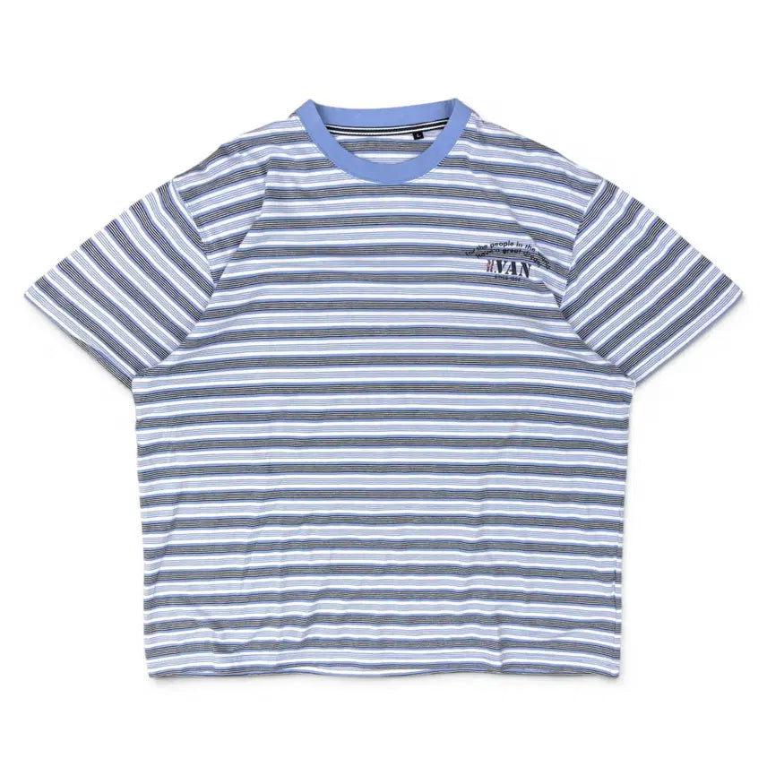[BUNJANG] Van Jac Stripe T-Shirt L / Van Jac 스트라이프 티셔츠 L