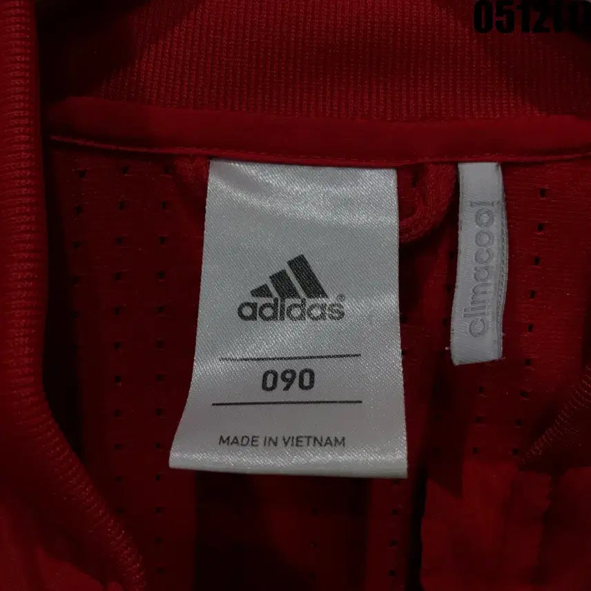 [BUNJANG] Adidas Red Track Jacket - Size S / 아디다스 레드 컬러 트랙 자켓 s