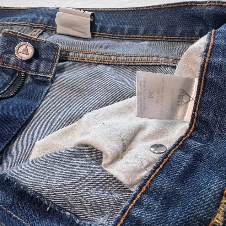 [BUNJANG] UNIF Damaged Crop Jeans / 유니프 (unif) 데미지드 크롭 진