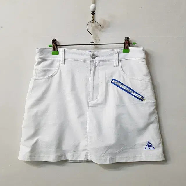 [BUNJANG] Le Coq Sportif Golf Skirt Shorts White / 르꼬끄 골프 치마바지 화이트