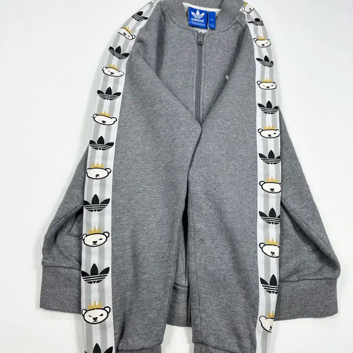 [BUNJANG] Adidas Nigo Bear Grey Cotton Jersey (Size M) / 아디다스 25주년 니고베어 그레이 코튼 져지 (실측 M)