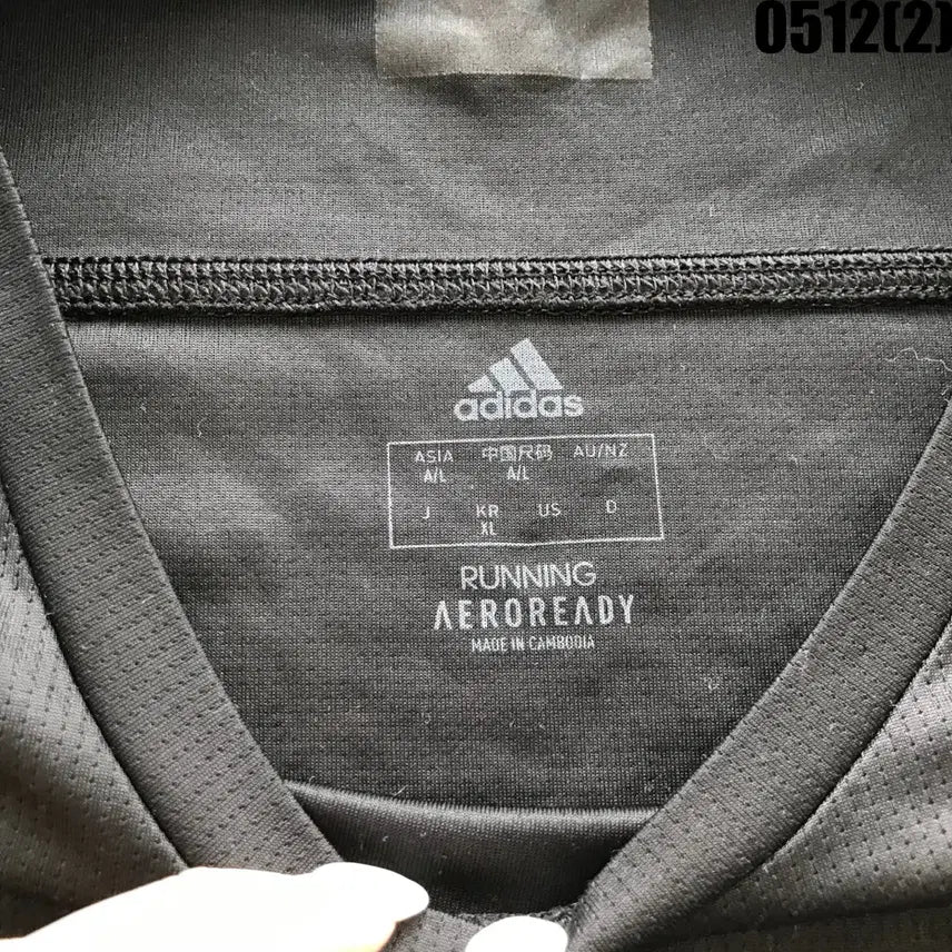[BUNJANG] Adidas AEROREADY Black Performance T-Shirt XL / 아디다스 AEROREADY 블랙 기능성 티셔츠 XL
