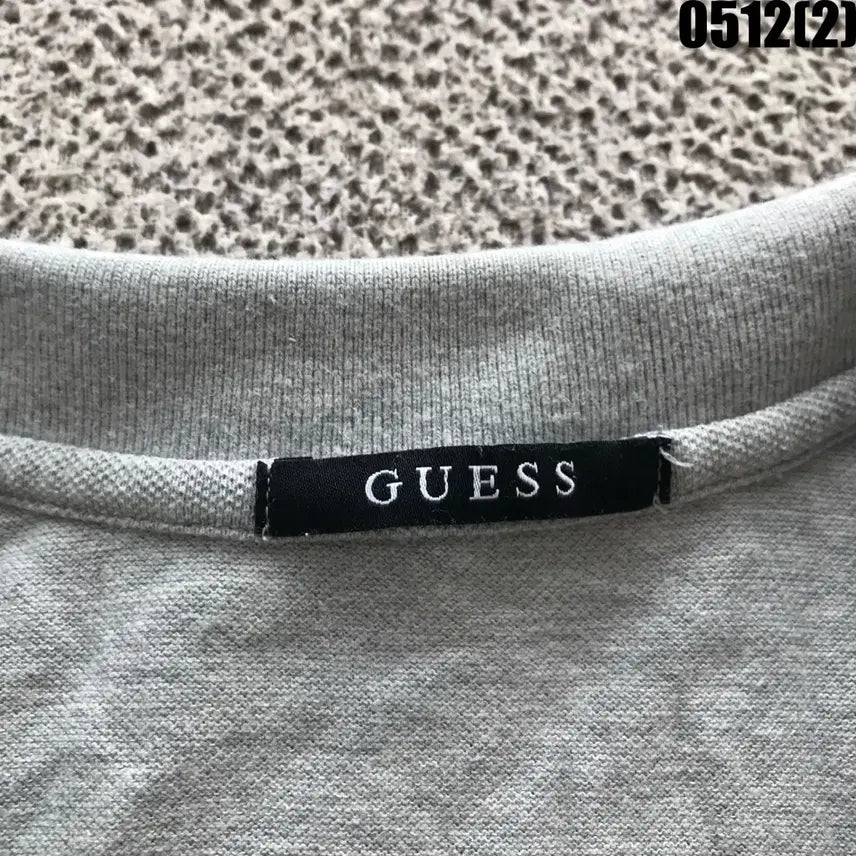 [BUNJANG] Guess Gray Short Sleeve Polo T-Shirt L / 게스 회색 반팔 폴로티셔츠 L