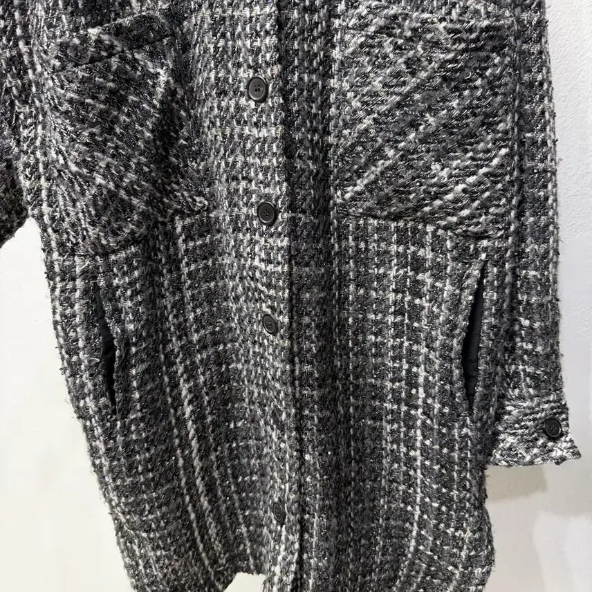 [BUNJANG] IRO 21SS Herringbone Pattern Knit Jacket (Size 32) / 정품) IRO 이로 21ss 루즈핏 헤링본 패턴 니트 자켓 32