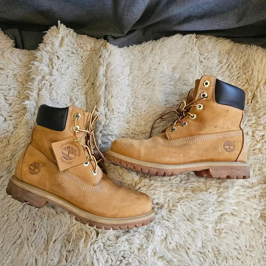 [BUNJANG] Timberland 6-Inch Work Boots / 245 팀버랜드 6홀 워커 부츠