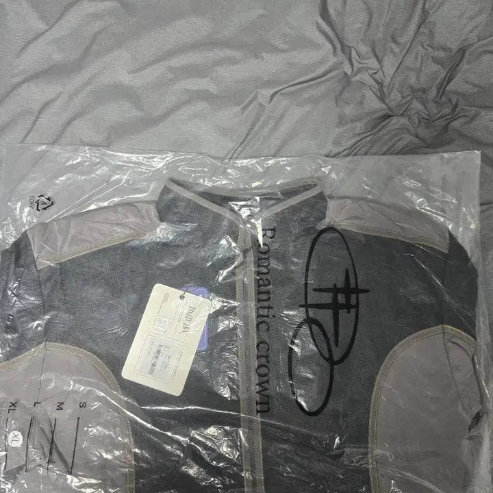 [BUNJANG] Romantic Crown Denim Quilting Jacket XL / 로맨틱크라운 데님 퀄팅 자켓 XL