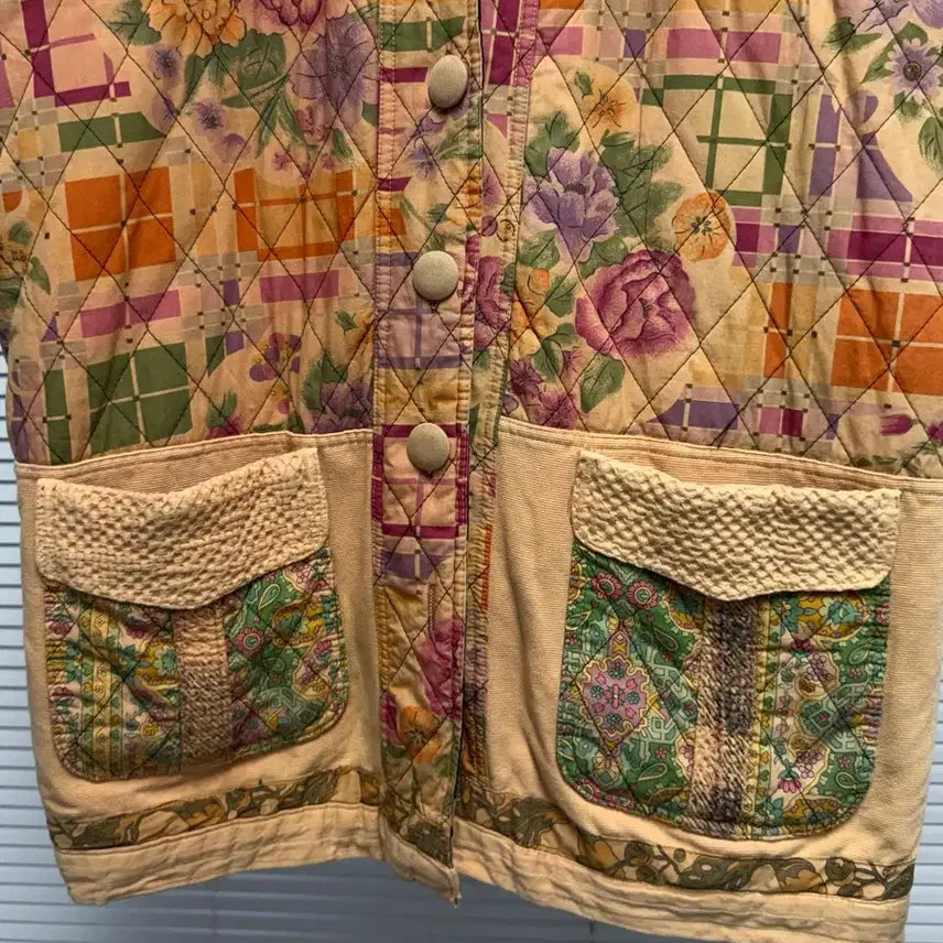 [BUNJANG] Vintage Oriental Embroidered Vest / 빈티지 오리엔탈 베스트