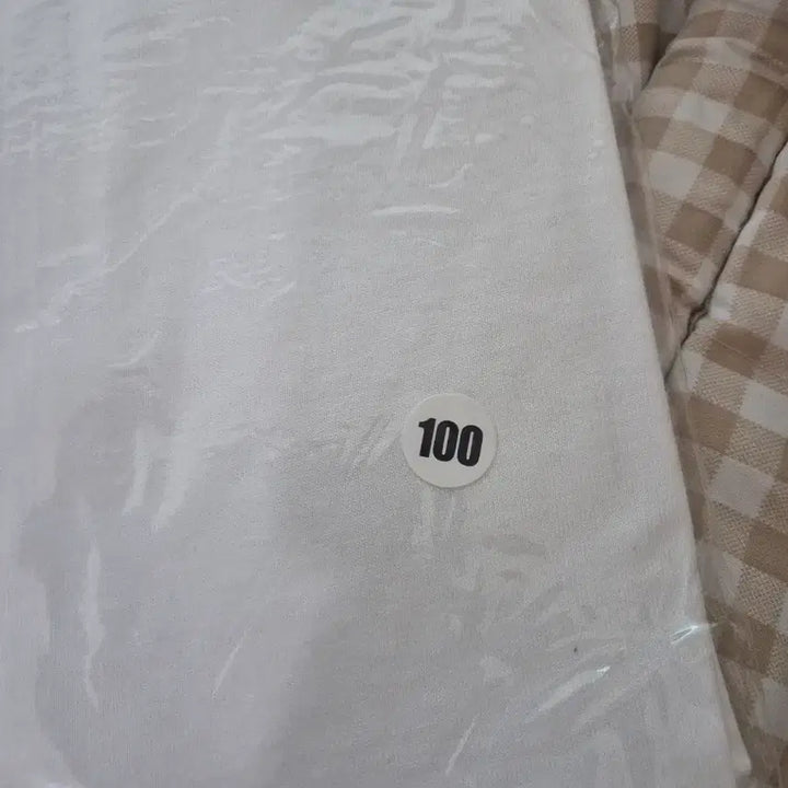 [BUNJANG] Long Sleeve Cotton T-shirts - White / 긴팔순면티  화이트 새옷2장등 95