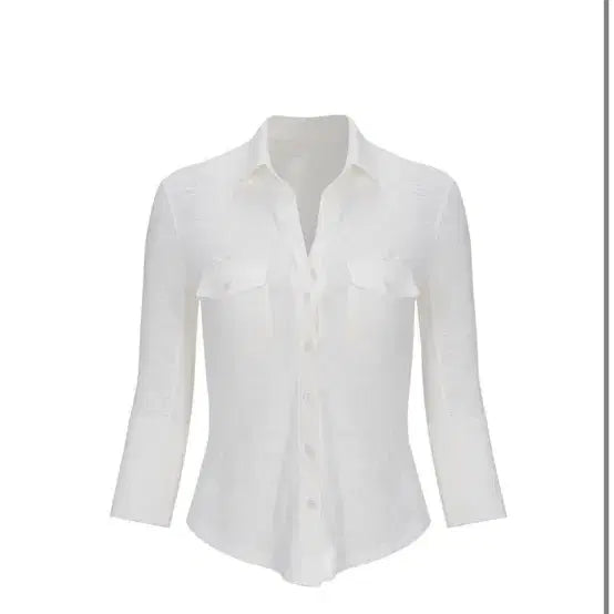 [BUNJANG] Delicious Blanc Jersey Shirt White / 딜리셔스블랑 져지셔츠 화이트