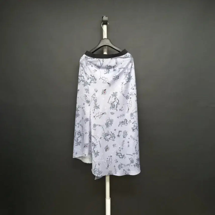 [BUNJANG] TIME Silk Shirring Long Skirt / 타임 TIME  실크빛 셔링 롱 스커트 64 44