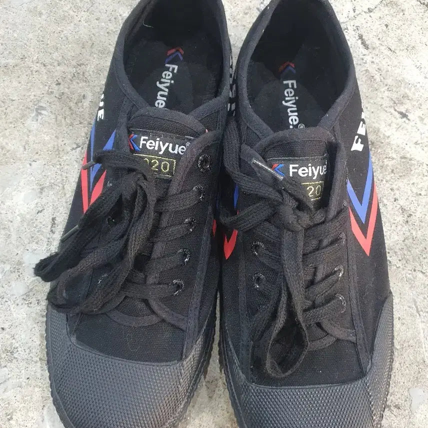 [BUNJANG] Feiyue Black Sneakers 280 / Feiyue 페이유에 블랙 스니커즈 280