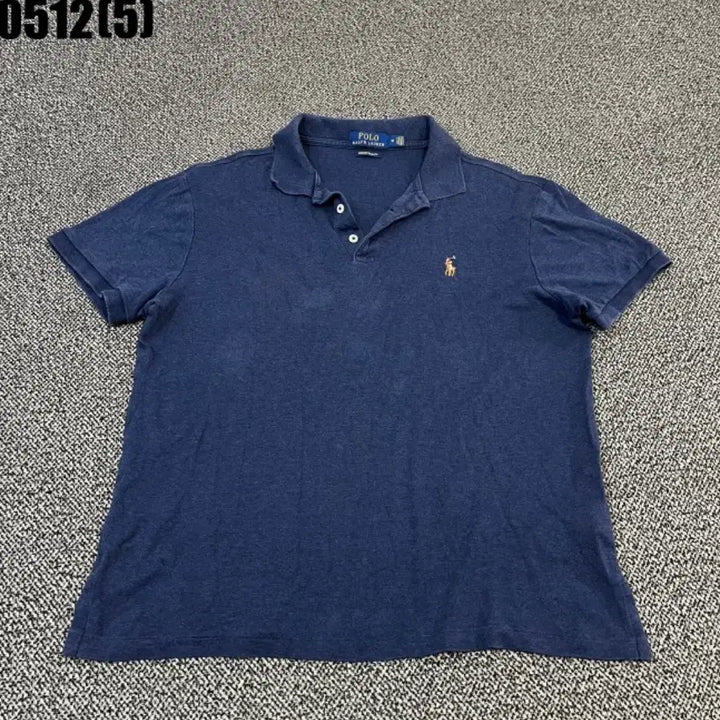 [BUNJANG] Polo Ralph Lauren Navy Short Sleeve Polo Shirt / 폴로 랄프로렌 네이비 반팔 폴로셔츠