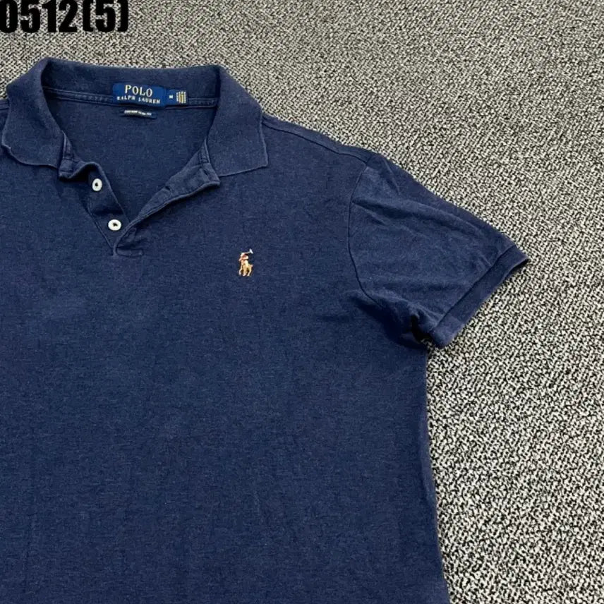 [BUNJANG] Polo Ralph Lauren Navy Short Sleeve Polo Shirt / 폴로 랄프로렌 네이비 반팔 폴로셔츠