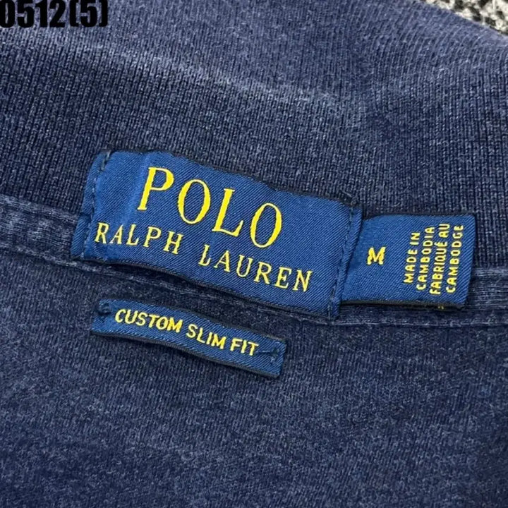 [BUNJANG] Polo Ralph Lauren Navy Short Sleeve Polo Shirt / 폴로 랄프로렌 네이비 반팔 폴로셔츠