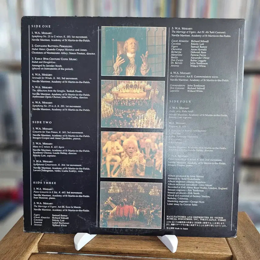 [BUNJANG] Amadeus Original Soundtrack Recording LP (1984 Film) / (1984년 모짜르트 영화 아마데우스) Amadeus OST LP