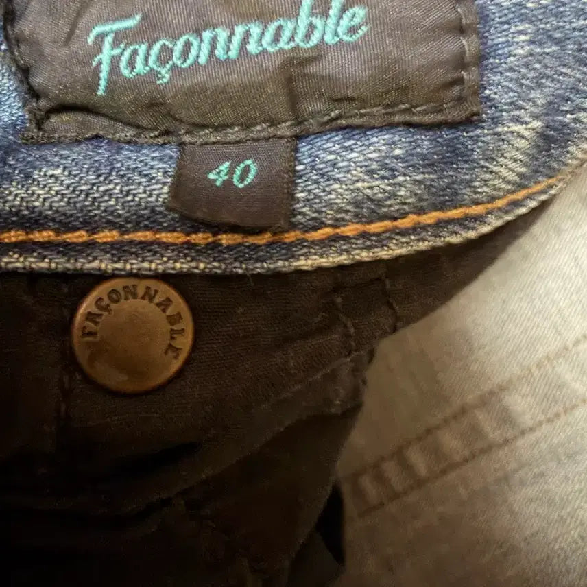 [BUNJANG] Paco Rabanne Light Wash Jeans (Size 40) / 프랑스브랜드 파코나블 연청바지 ( 40 )