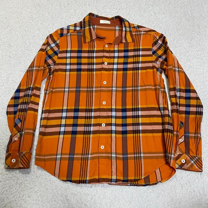 [BUNJANG] Daks Kids Check Long Sleeve Shirt 15y / 닥스 키즈 아동 체크 긴팔 셔츠 15y